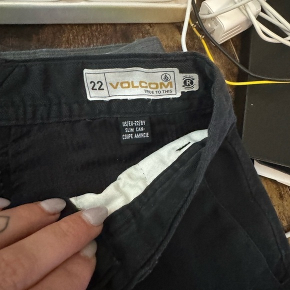 2 pairs boys Volcom shorts. Size 22 - Picture 6 of 6
